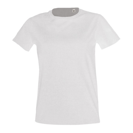 TEE-SHIRT FEMME PUBLICITAIRE 'IMPERIAL FIT' 190 GR/M² BLANC - blanc
