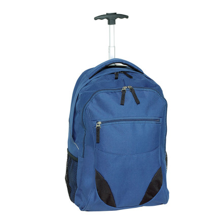 SAC À DOS TROLLEY POUR ORDINATEUR PUBLICITAIRE 'JERSEY' - bleu