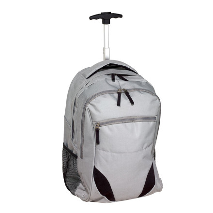 SAC À DOS TROLLEY POUR ORDINATEUR PUBLICITAIRE 'JERSEY' - gris