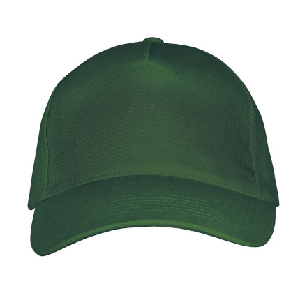 CASQUETTE PERSONNALISEE 'LONG BEACH' 260 GR/M² - vert bouteille