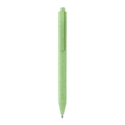 STYLO ECOLOGIQUE PERSONNALISABLE 'STRAW' - vert