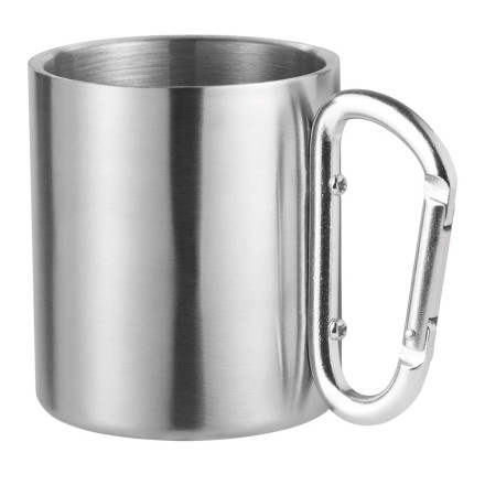 MUG PERSONNALISABLE EN INOX 'MACKENZIE' - argenté