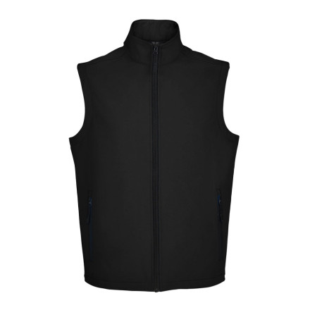 BODYWARMER SOFTSHELL HOMME PROMOTIONNEL 'RACE BW' - noir