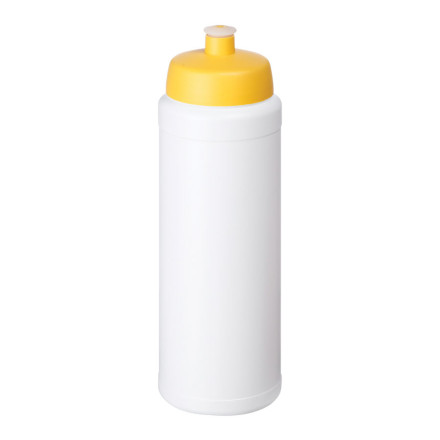 GOURDE PROMOTIONNELLE 'SKYRUN' CORPS BLANC 750 ML - jaune