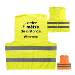GILET DE SÉCURITÉ PROMOTIONNEL ADULTE 'KAMPO'
