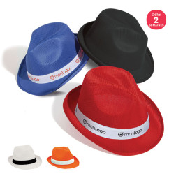 CHAPEAU PUBLICITAIRE 'BRAZ' MARQUAGE 1 OU 2 COULEURS