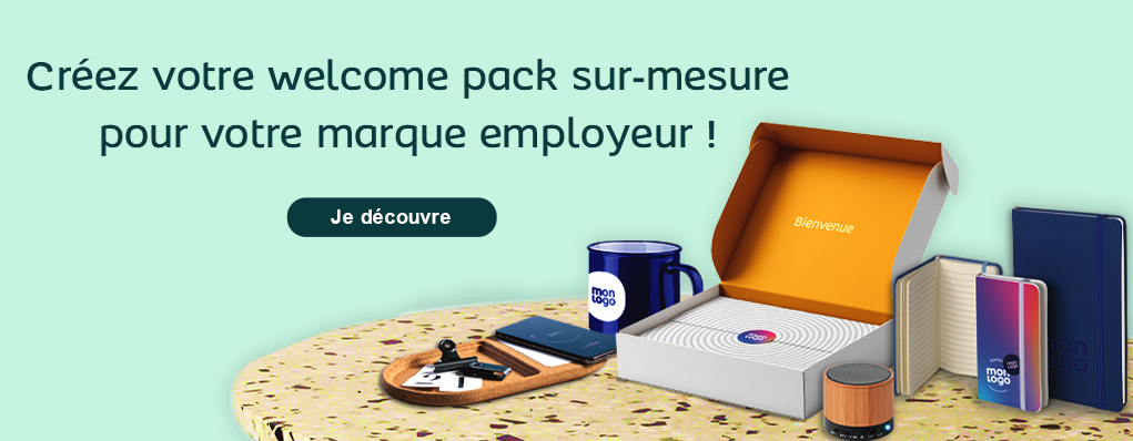 Créez votre pack de goodies personnalisé sur mesure !